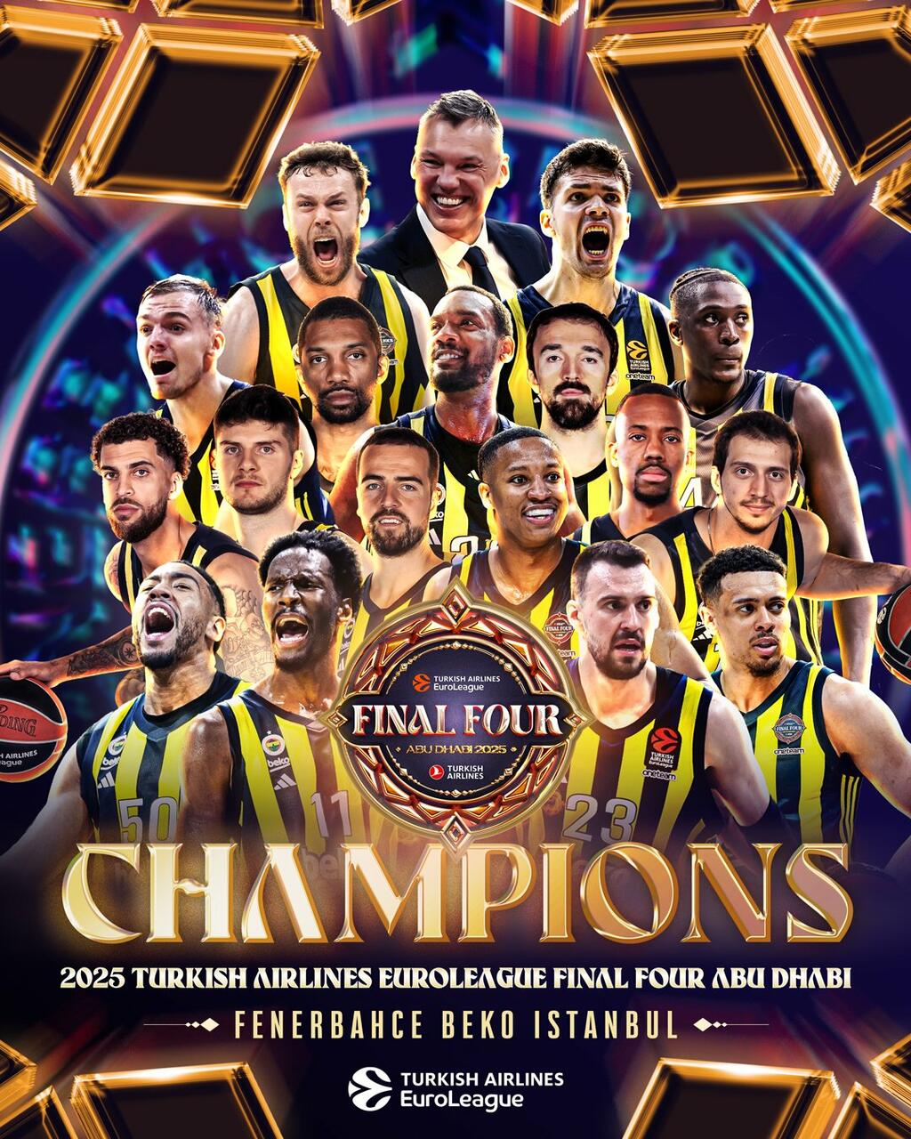 Il Fenerbahce vince l'Eurolega 2024-25
