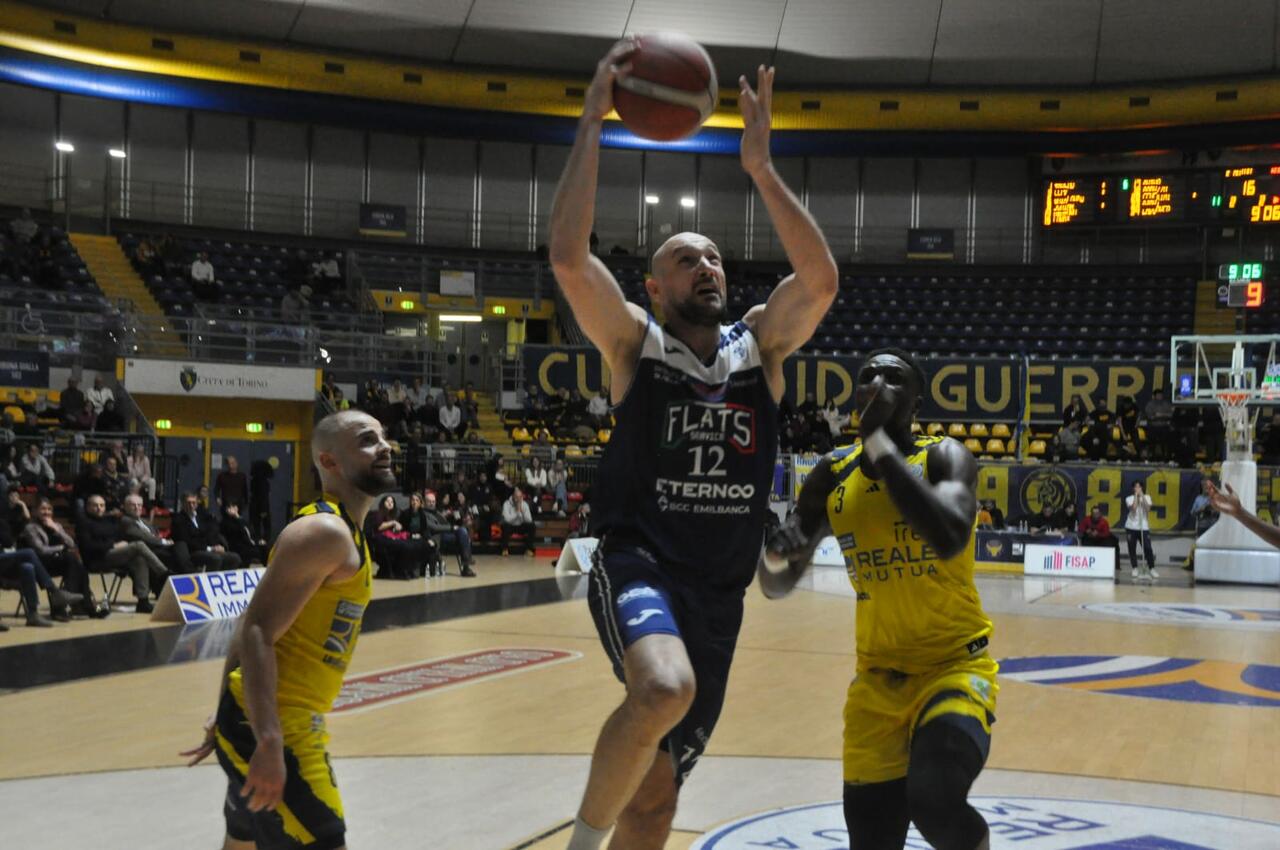 Reale Mutua Torino - Flats Service Fortitudo Bologna, cronaca