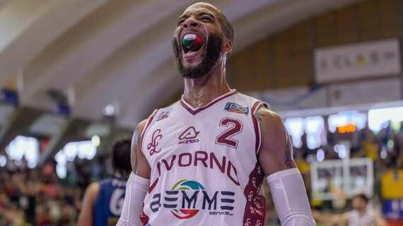 L'ultima partita della carriera dell'ex Fortitudo Adrian Banks