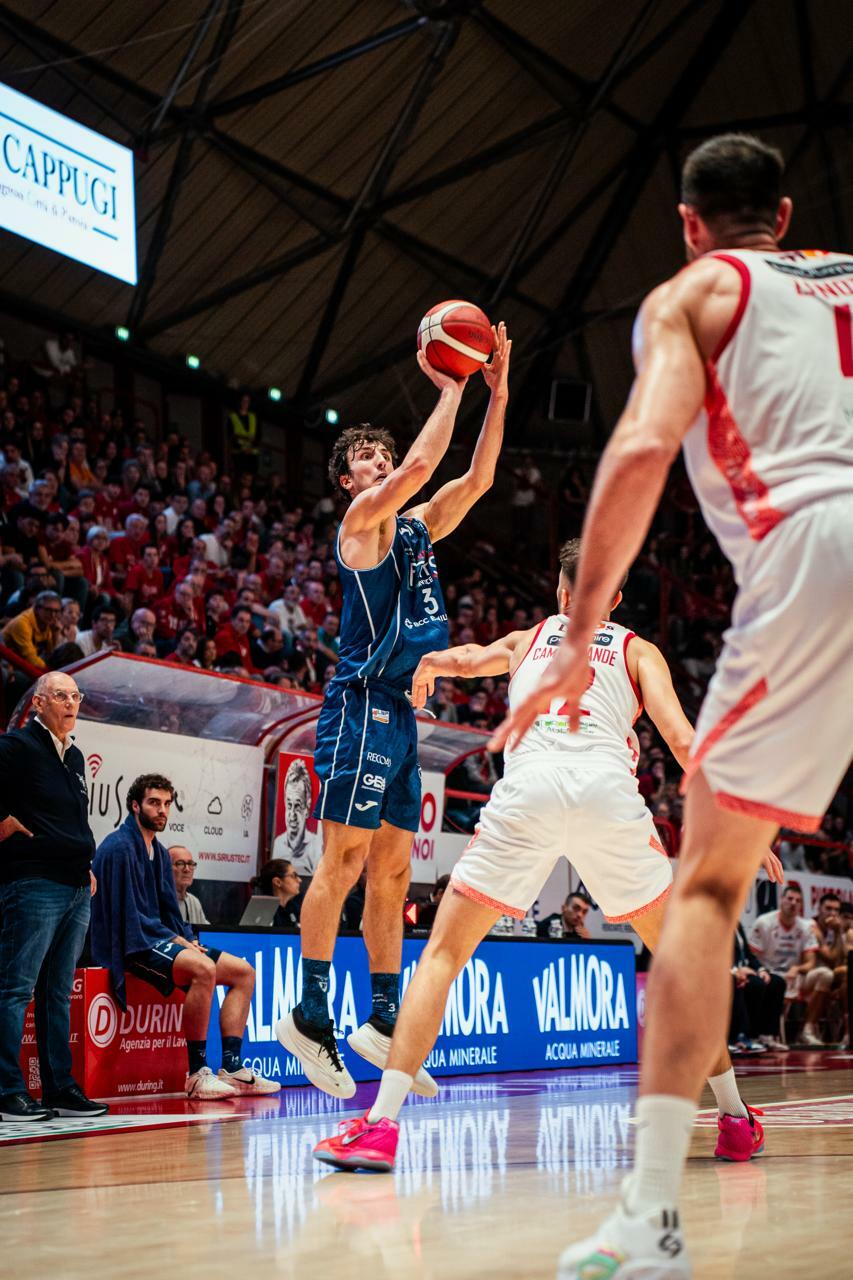 Estra Pistoia - Flats Service Fortitudo Bologna, cronaca