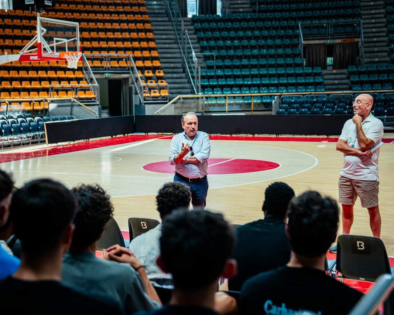 Fortitudo, le foto del raduno