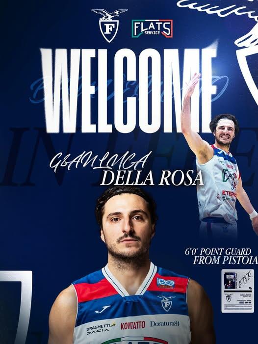 Ufficiale la firma di Gianluca Della Rosa con la Fortitudo