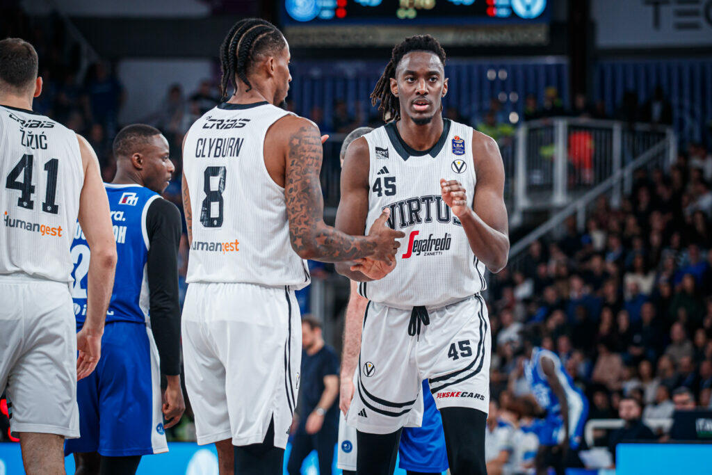 Oggi Clyburn e Akele al Virtus Temporary Store