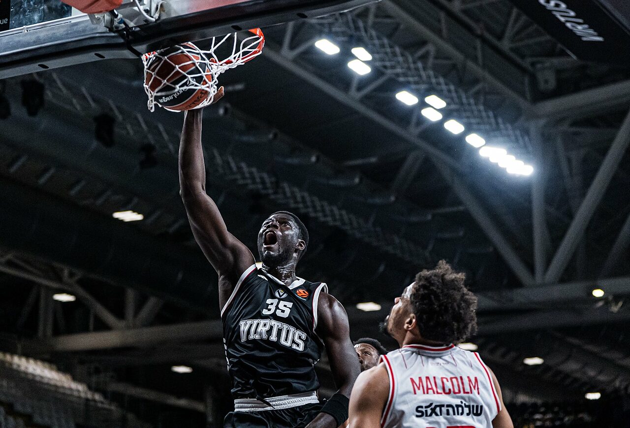 Virtus, il punto dopo l'Hapoel. Domani trasferta a Milano