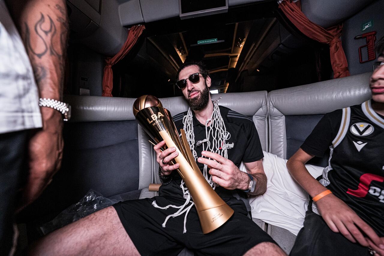 Virtus, il video di saluto a Toko Shengelia