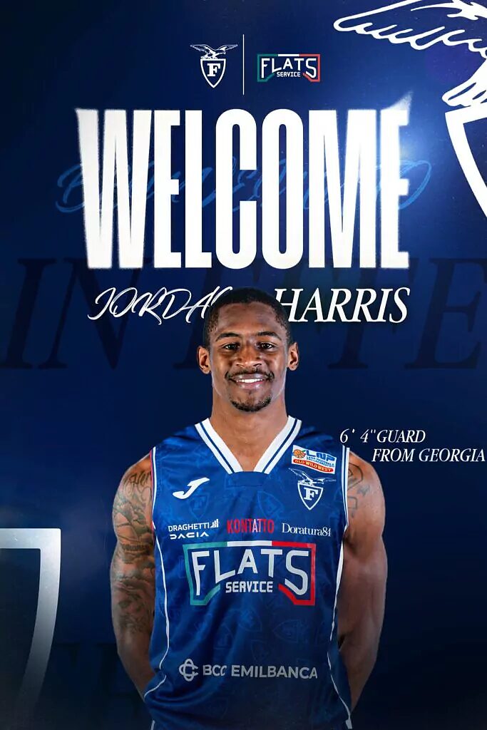 Ufficiale: Jordan Harris alla Fortitudo