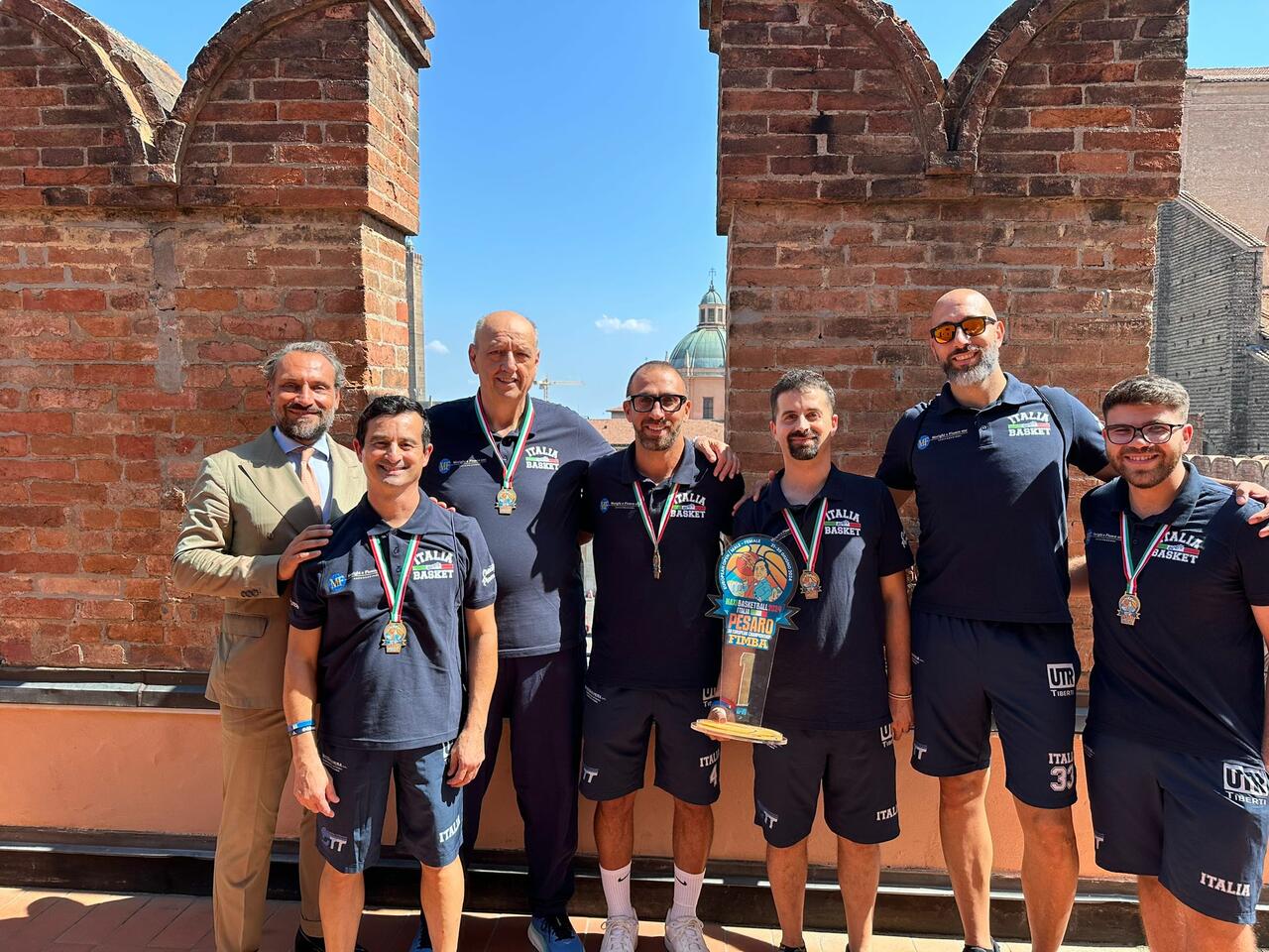 Italia Basket Over 40, la premiazione in Comune