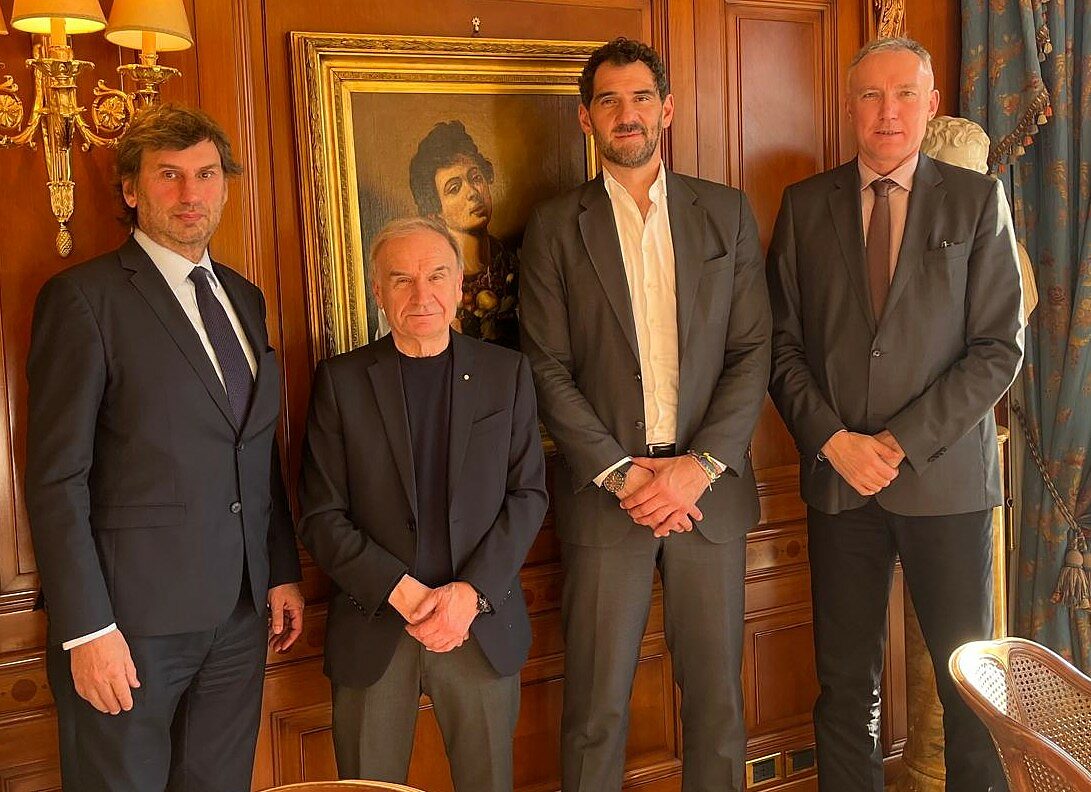 FIBA-NBA. Petrucci incontra a Roma Jorge Garbajosa e Kamil Novak