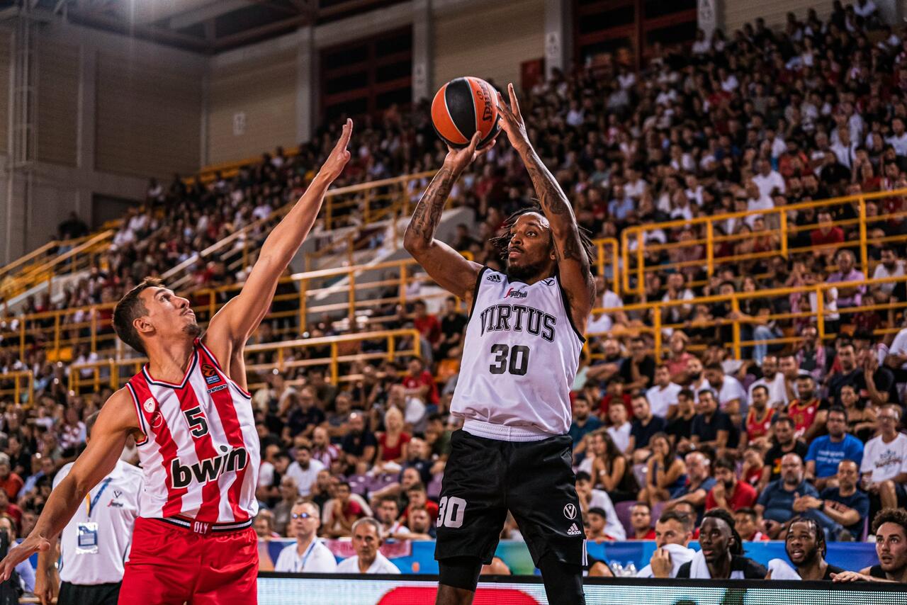 Gli highlights di Olympiacos - Virtus