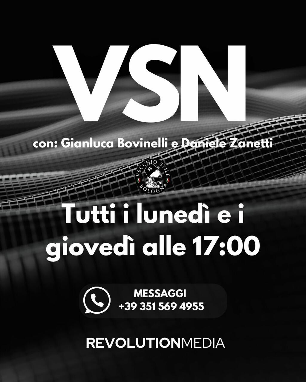 Oggi puntata speciale di VSN - Virtussini siamo noi