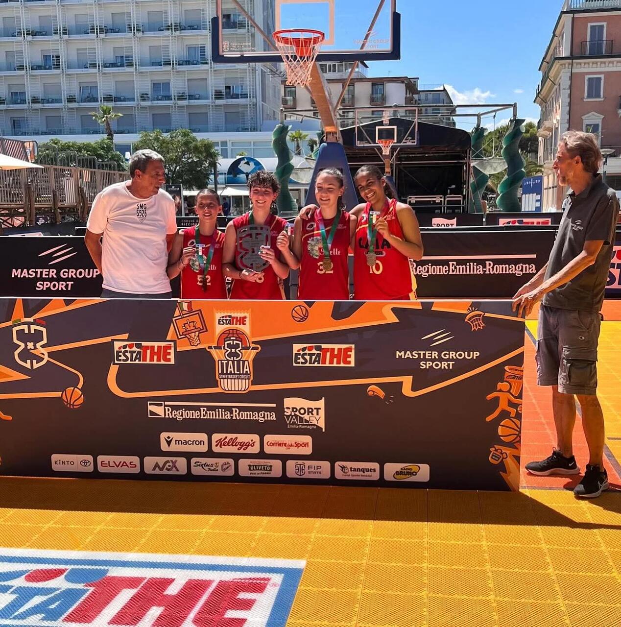 Peperoncino campione d'Italia 3x3 under 14 femminile