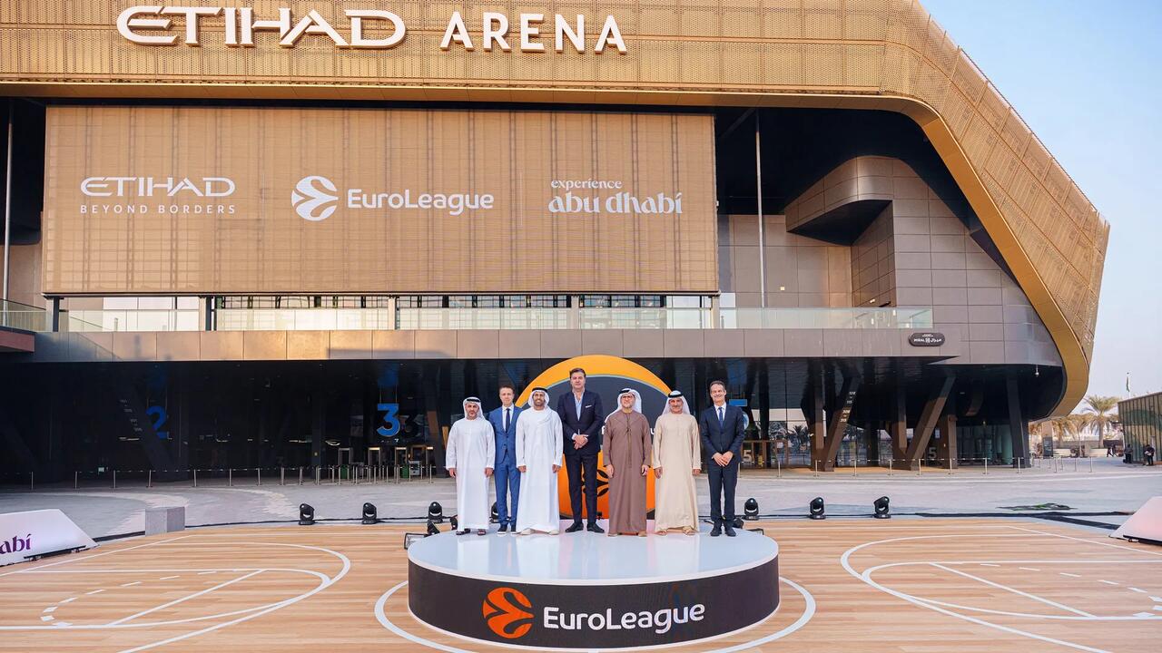 Il Dipartimento della Cultura e del Turismo di Abu Dhabi ed Etihad Airways diventano main partner di Eurolega