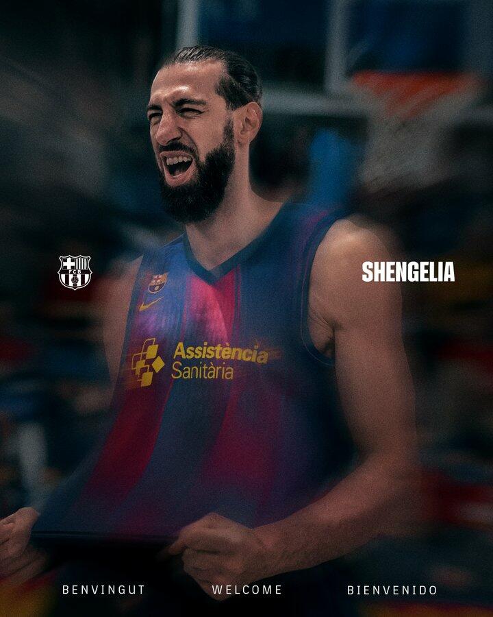 Ufficiale: Tornike Shengelia al Barcellona