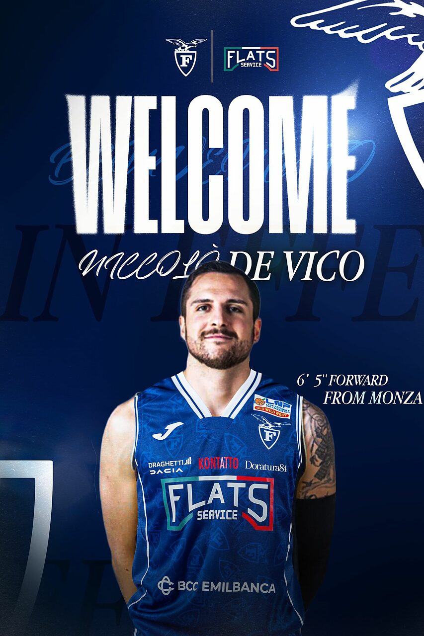 Ufficiale la firma di Niccolò De Vico con la Fortitudo