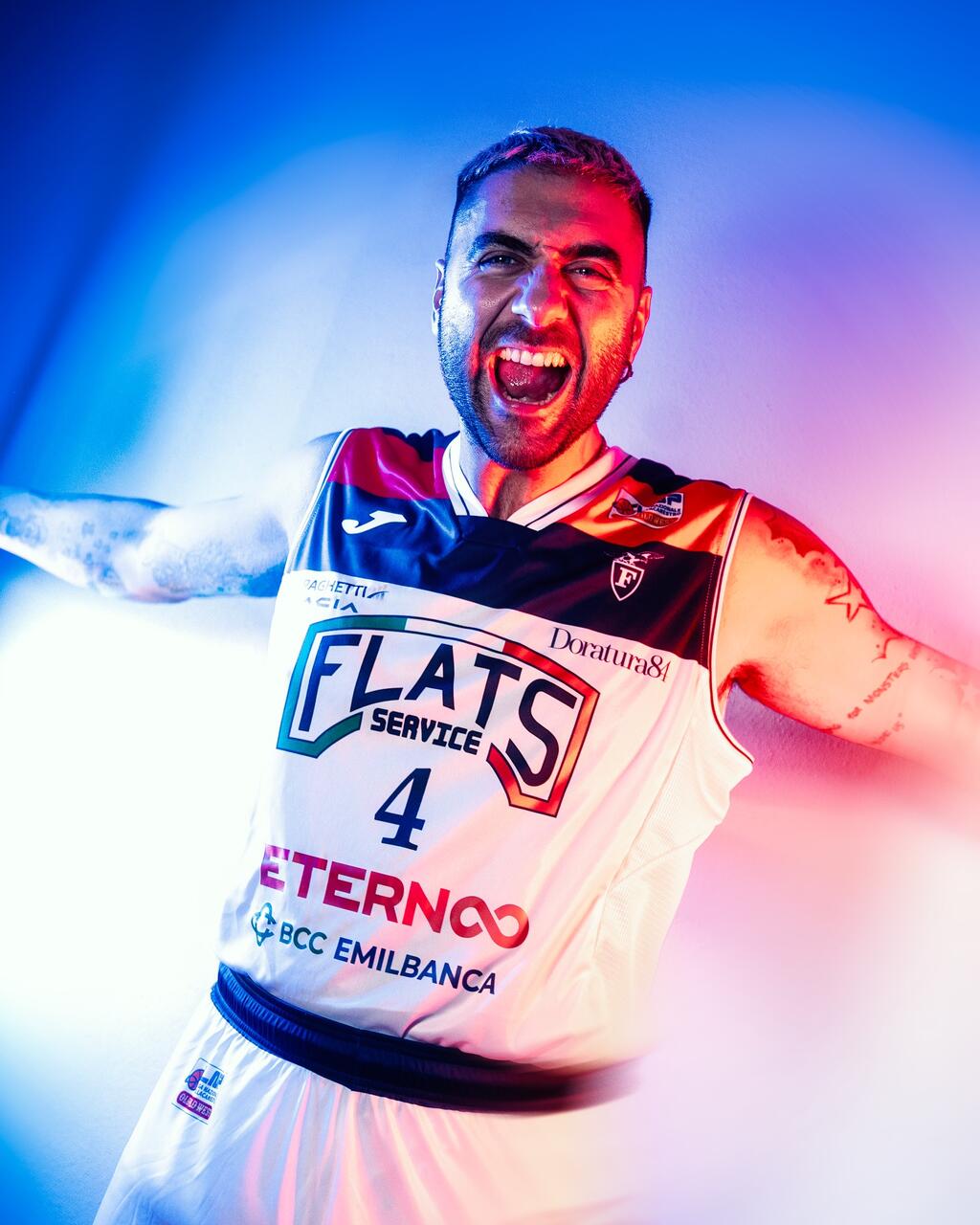 Fortitudo, le maglie per la stagione 2024-25
