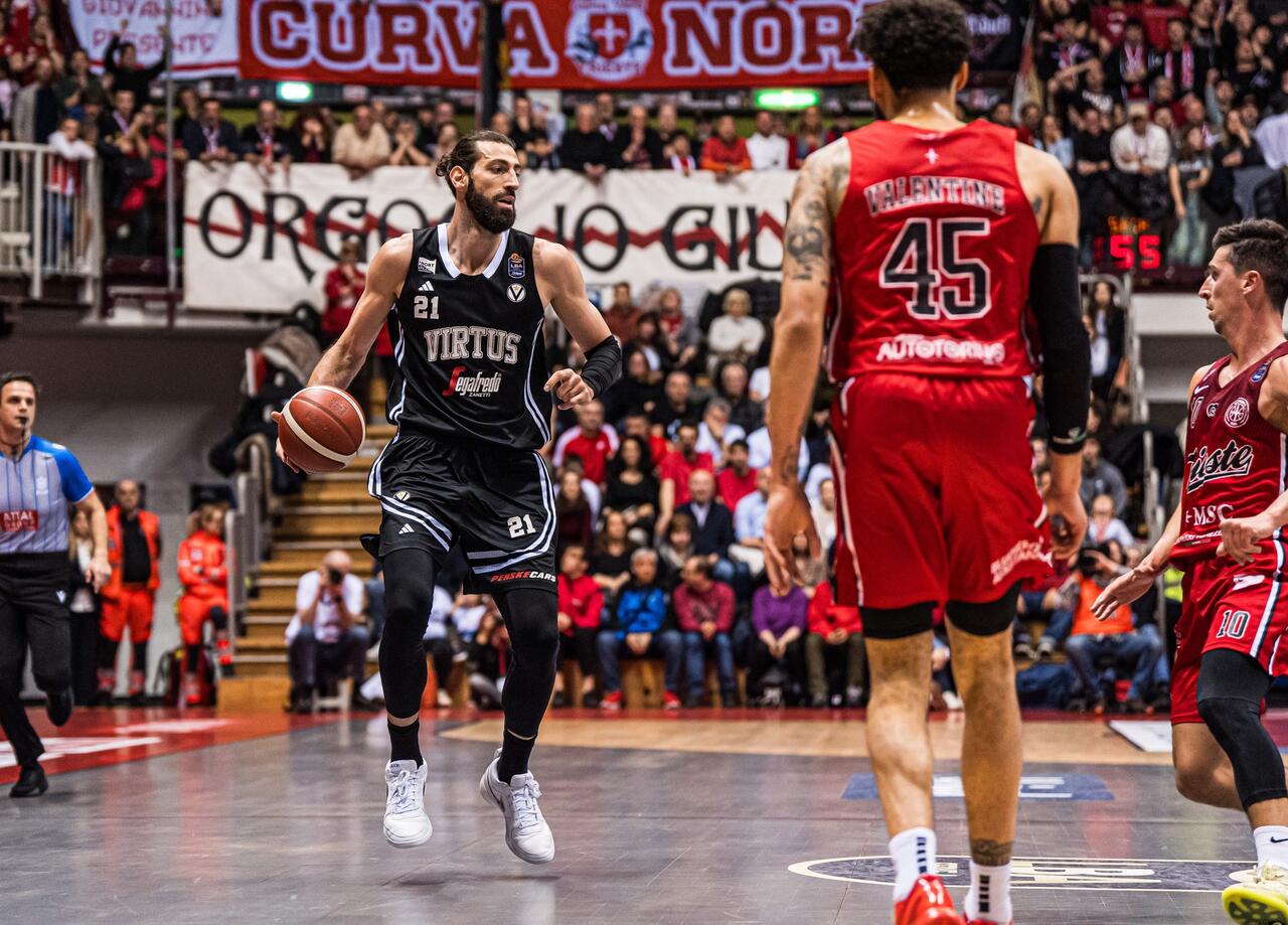 Gli highlights di Pallacanestro Trieste - Virtus Segafredo Bologna