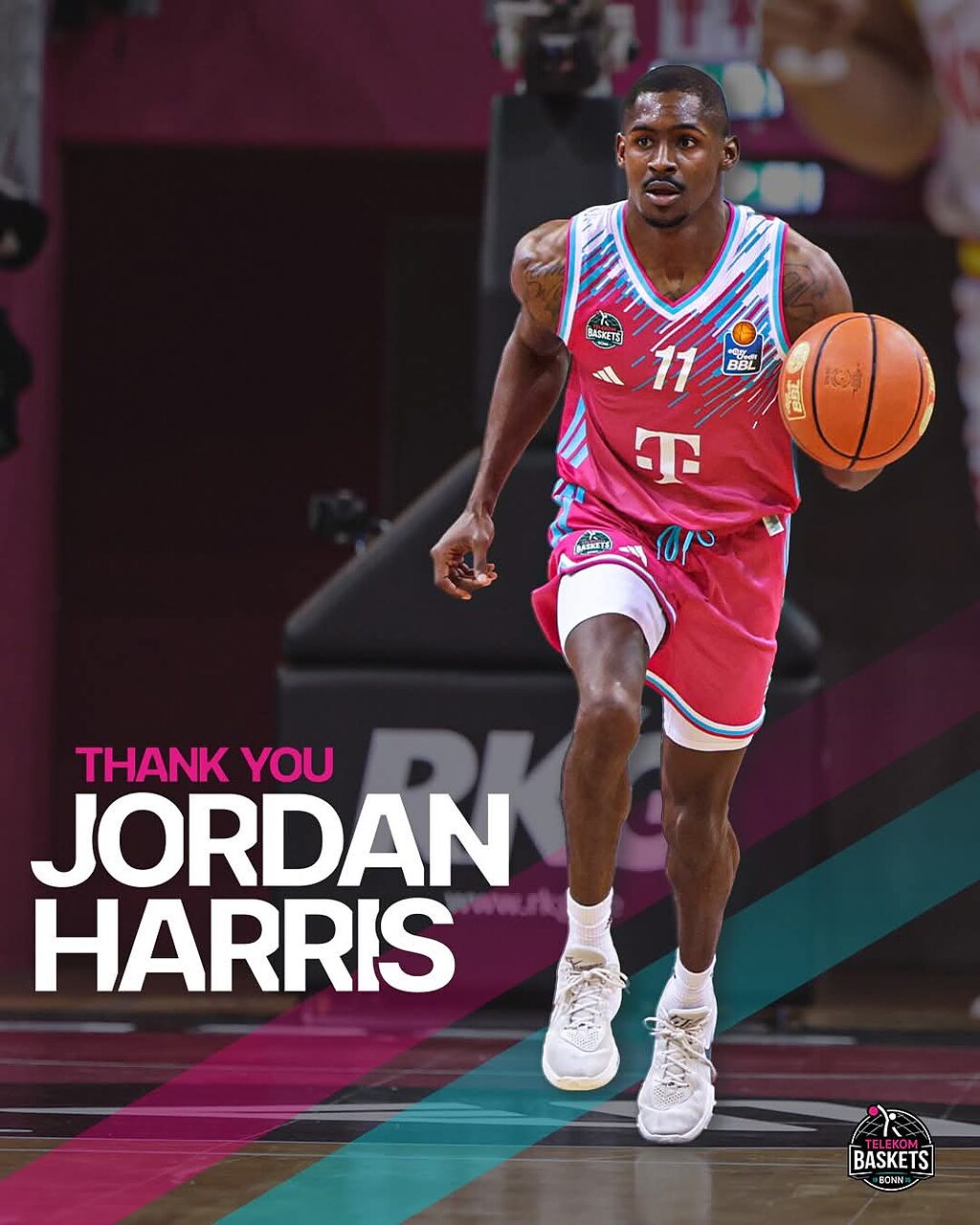 Bonn rilascia Jordan Harris