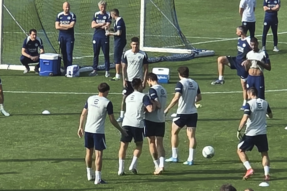 Inter allenamento all’Arena Civica