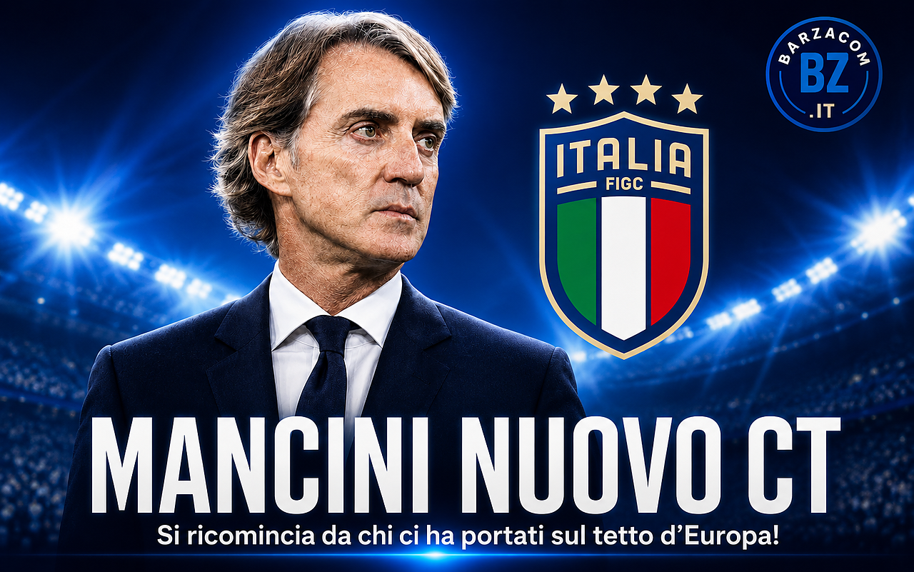 Mancini nuovo CT Italia