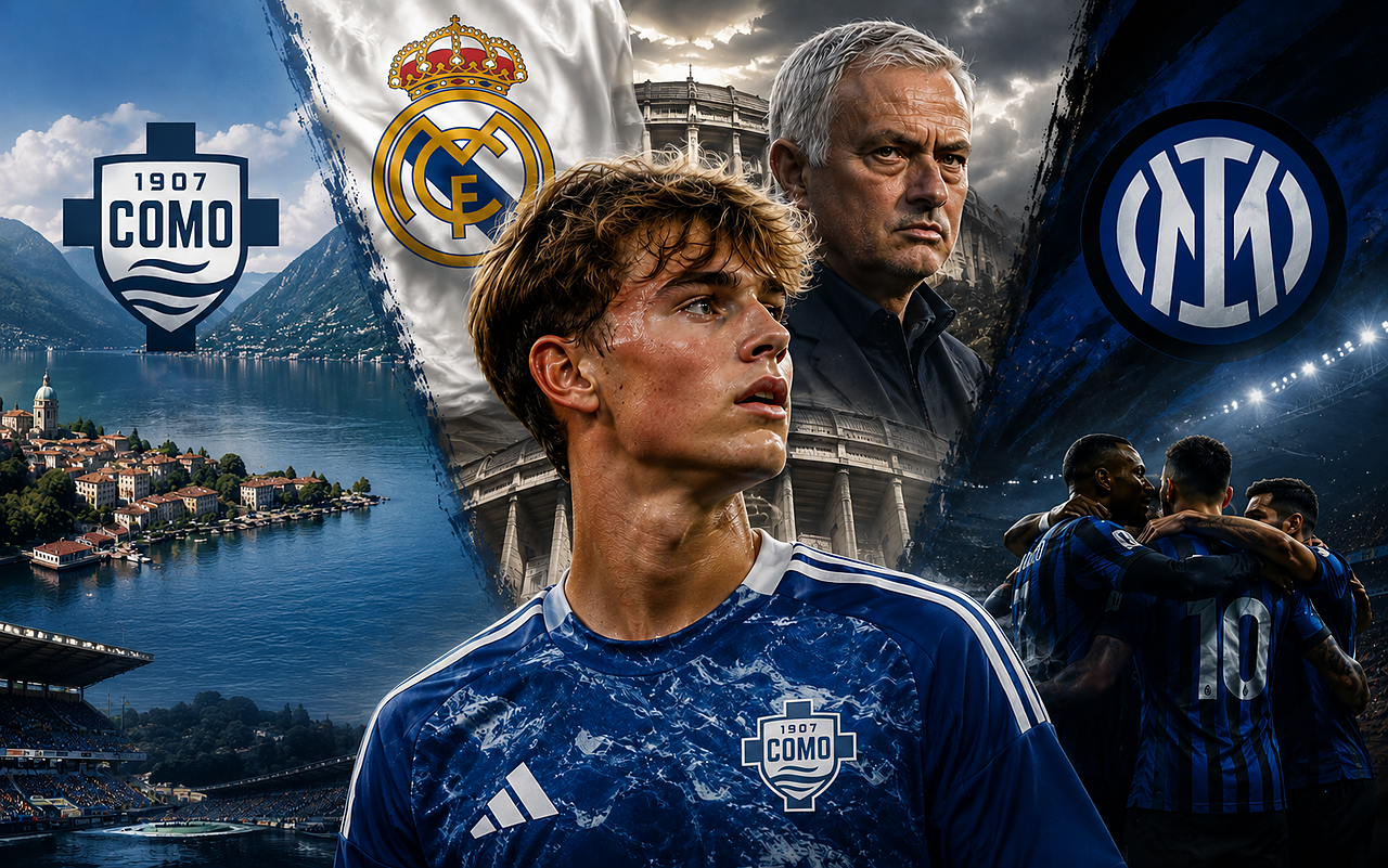 Nico Paz tra Real Madrid, Inter e Como