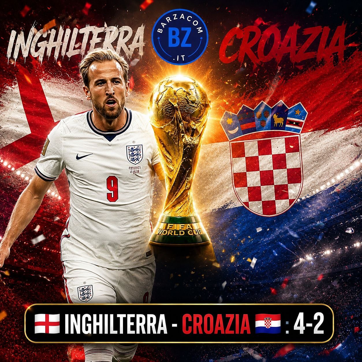 Inghilterra Croazia