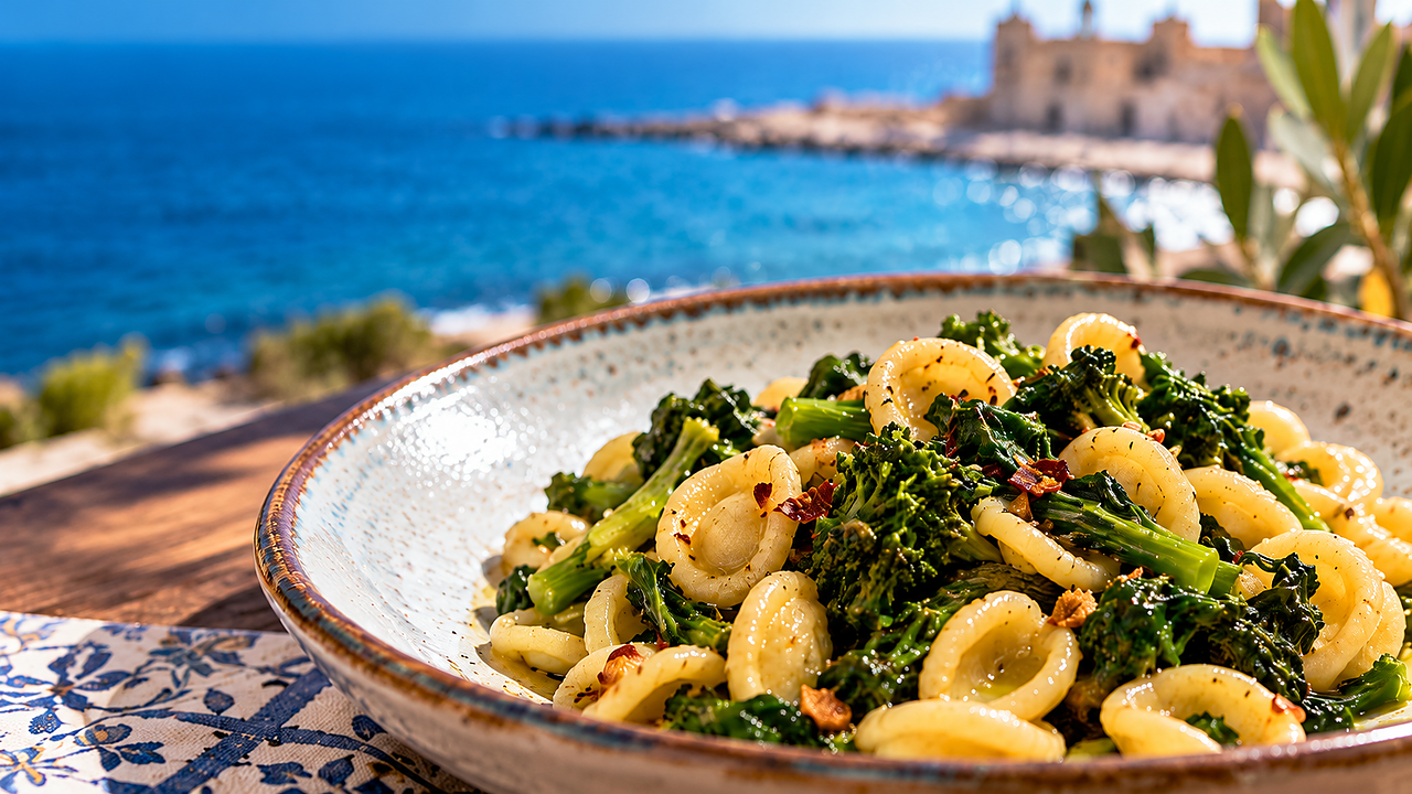 Orecchiette con le cime di rapa: la ricetta della tradizione pugliese