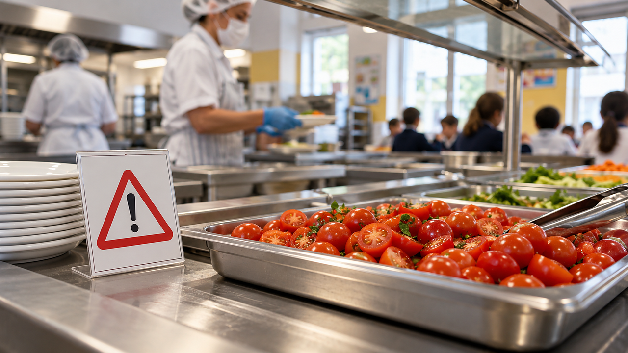 Salmonella e pomodori crudi, stop nelle mense: la misura riguarda tutta la Puglia