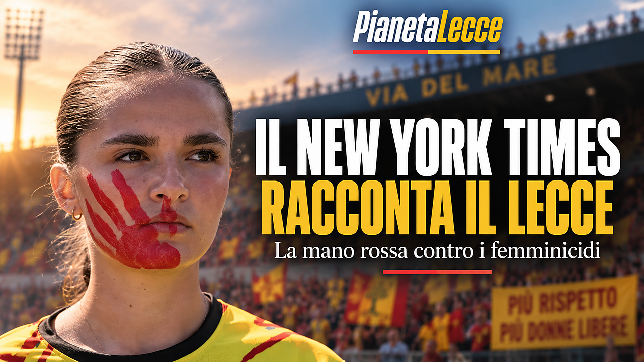 Il New York Times racconta il Lecce: la battaglia contro i femminicidi arriva negli Stati Uniti
