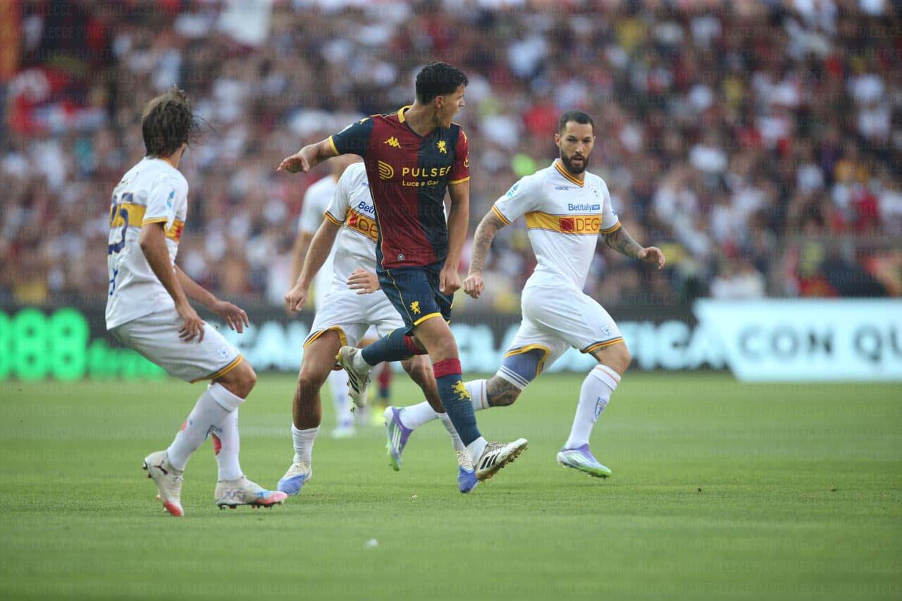 Genoa-Lecce Tete Morente