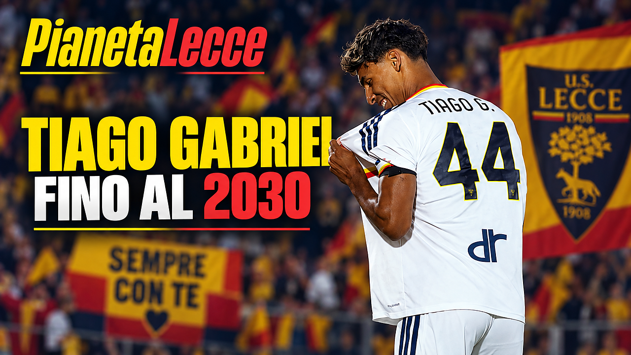 Tiago Gabriel lega il proprio futuro al Lecce: ufficiale il rinnovo
