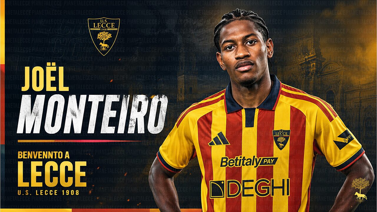 UFFICIALE - Monteiro è un nuovo calciatore del Lecce, il comunicato
