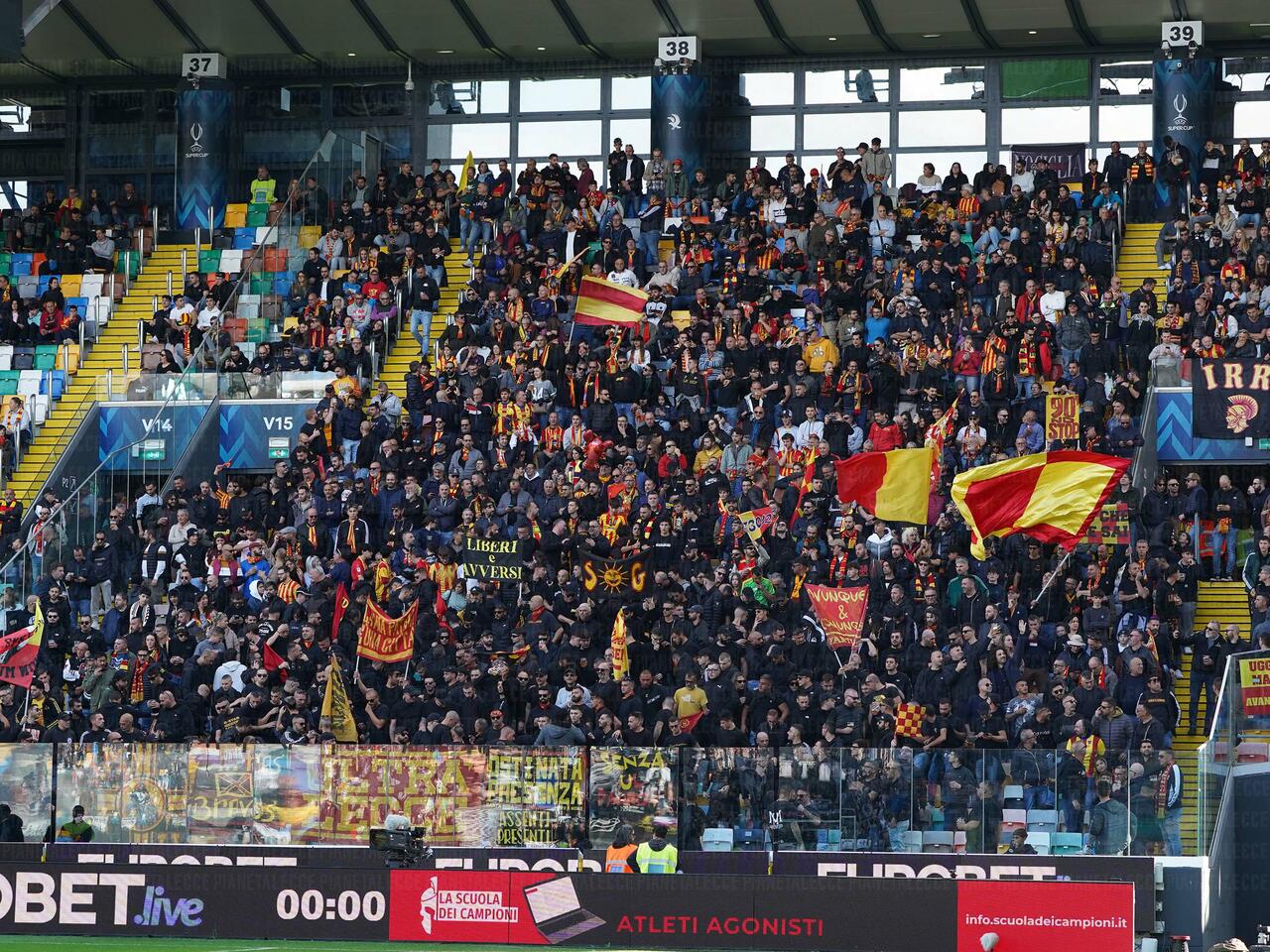 udine tifosi lecce