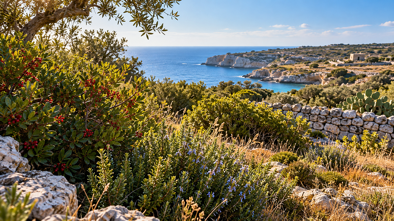 Macchia mediterranea del Salento: quali piante la formano e dove osservarla