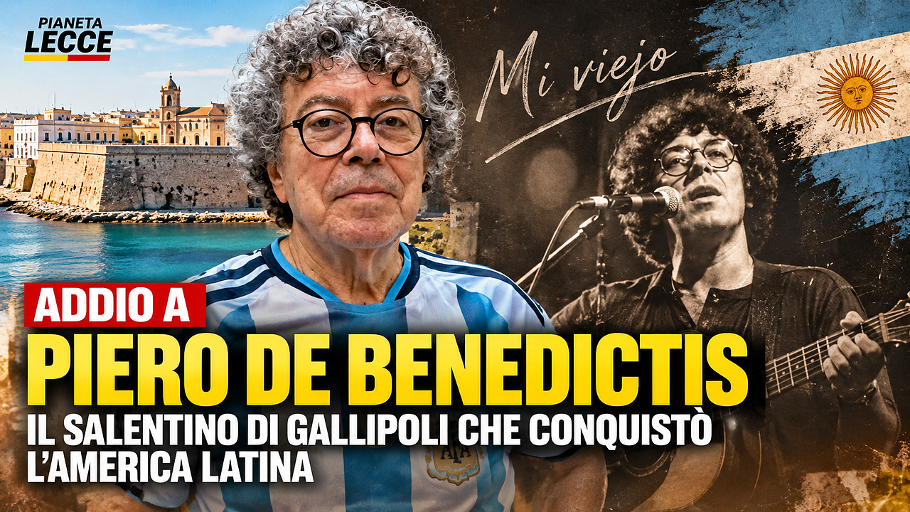 Morto Piero De Benedictis, il cantautore nato a Gallipoli che conquistò l'America Latina