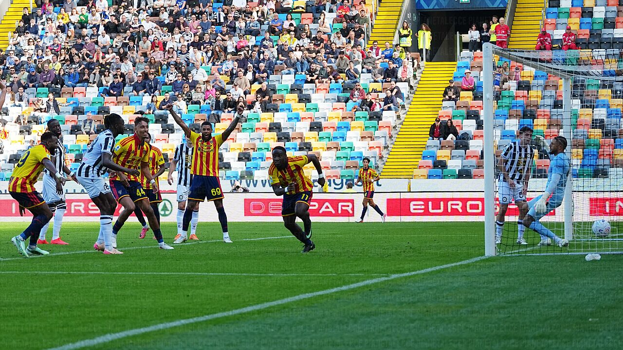 udinese-lecce-n'dri-gol-esultanza-okoye