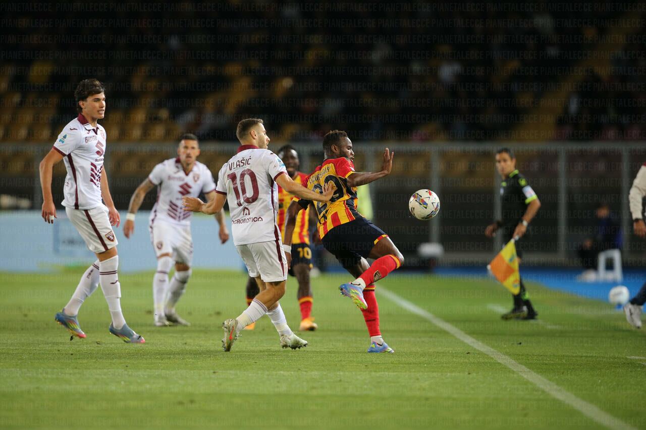 lecce torino coulibaly vlasic