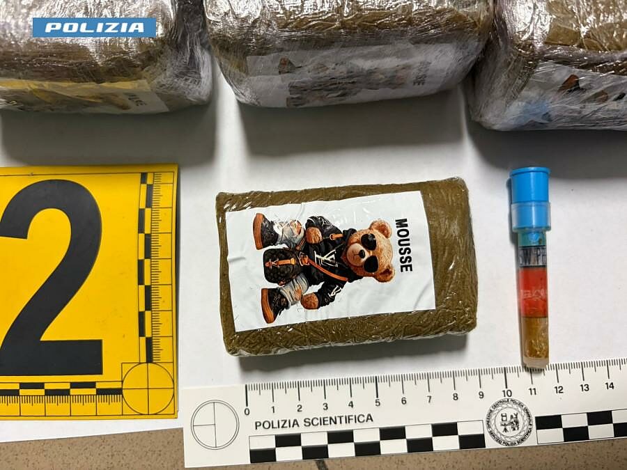 Materiale sequestrato