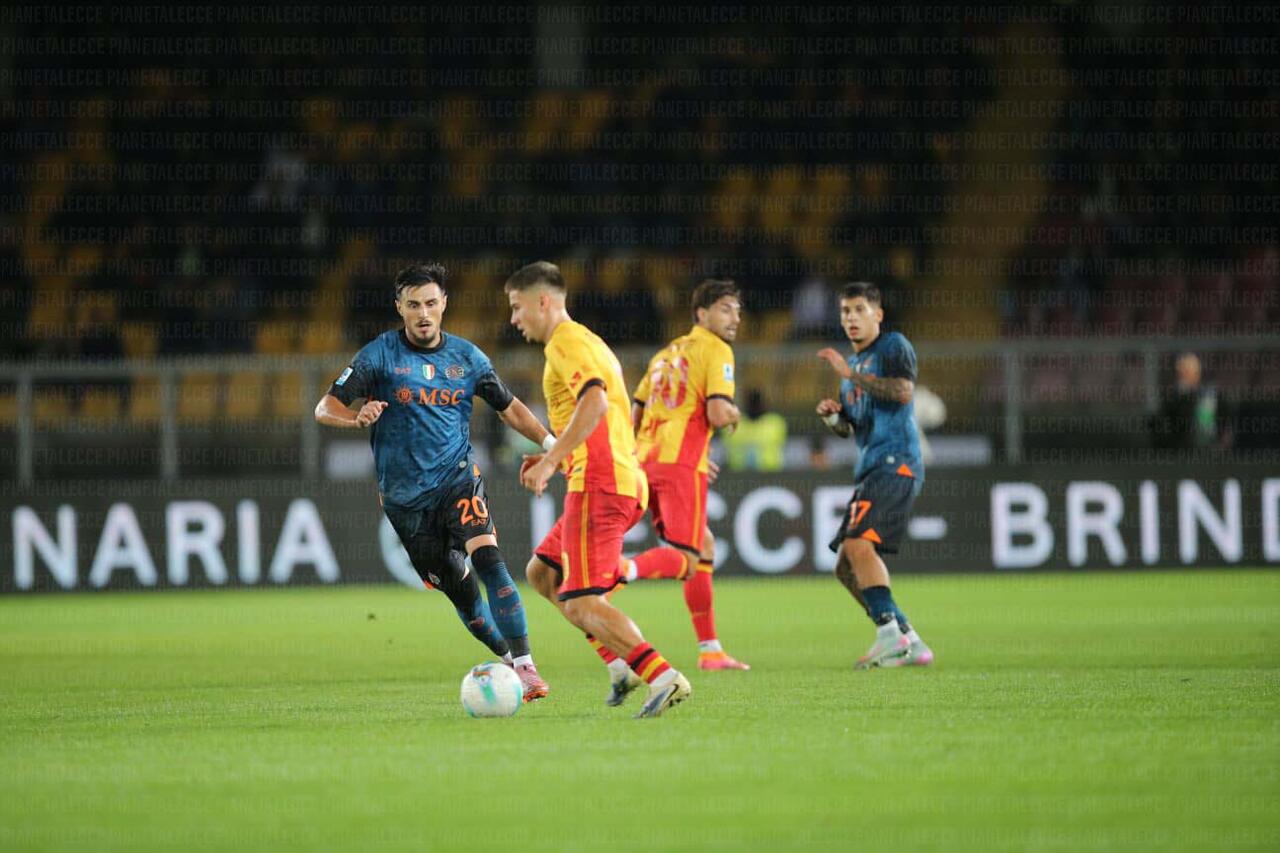 lecce napoli  elmas berisha