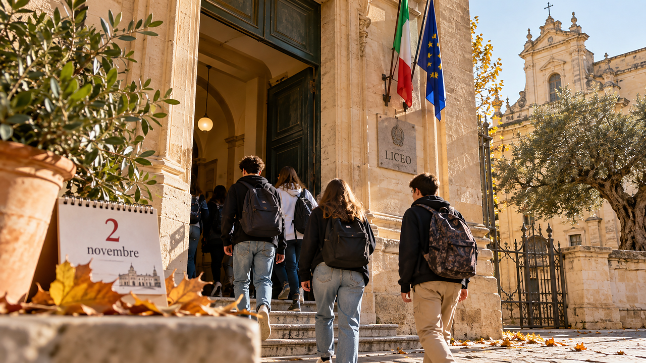 Il 2 novembre si va a scuola a Lecce? La risposta non è uguale per tutti