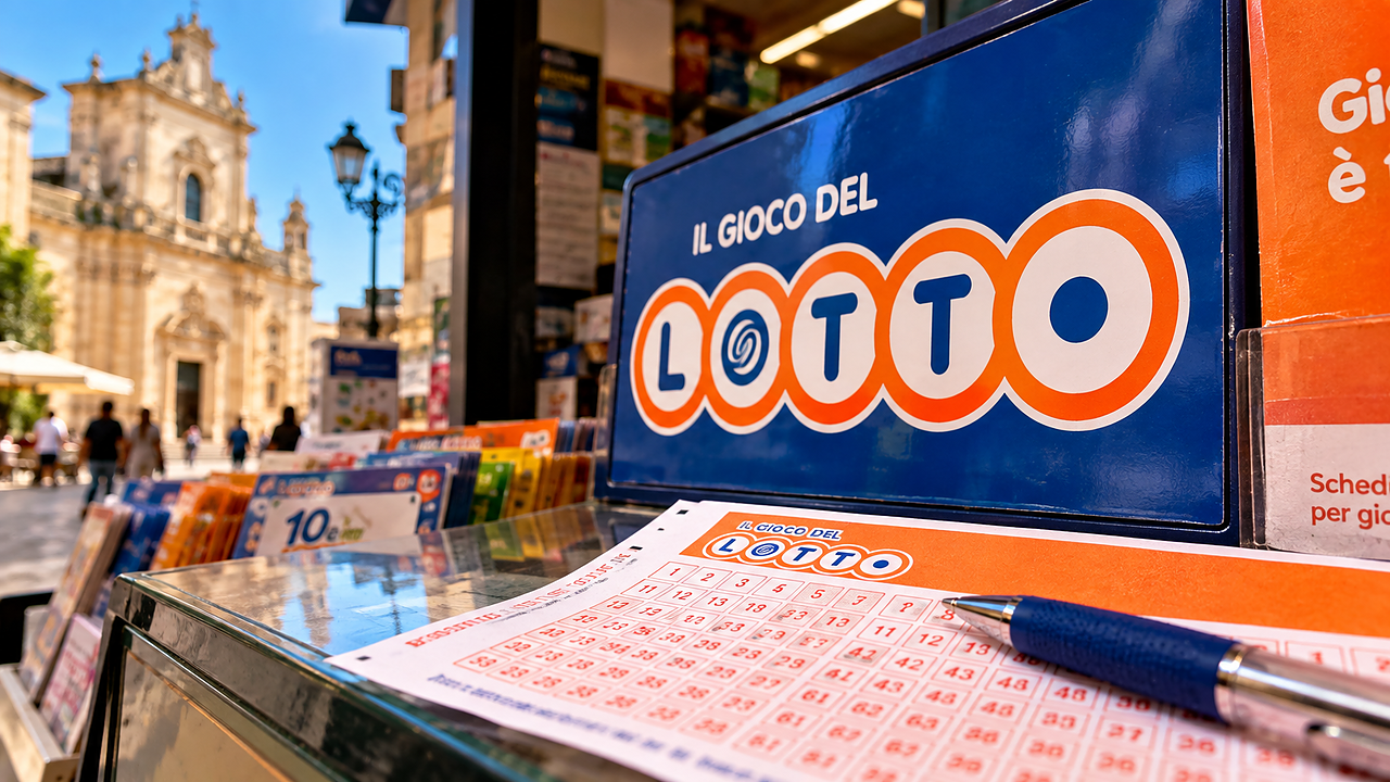 Lotto, doppia vincita in Puglia: a Lecce centrati 23.750 euro