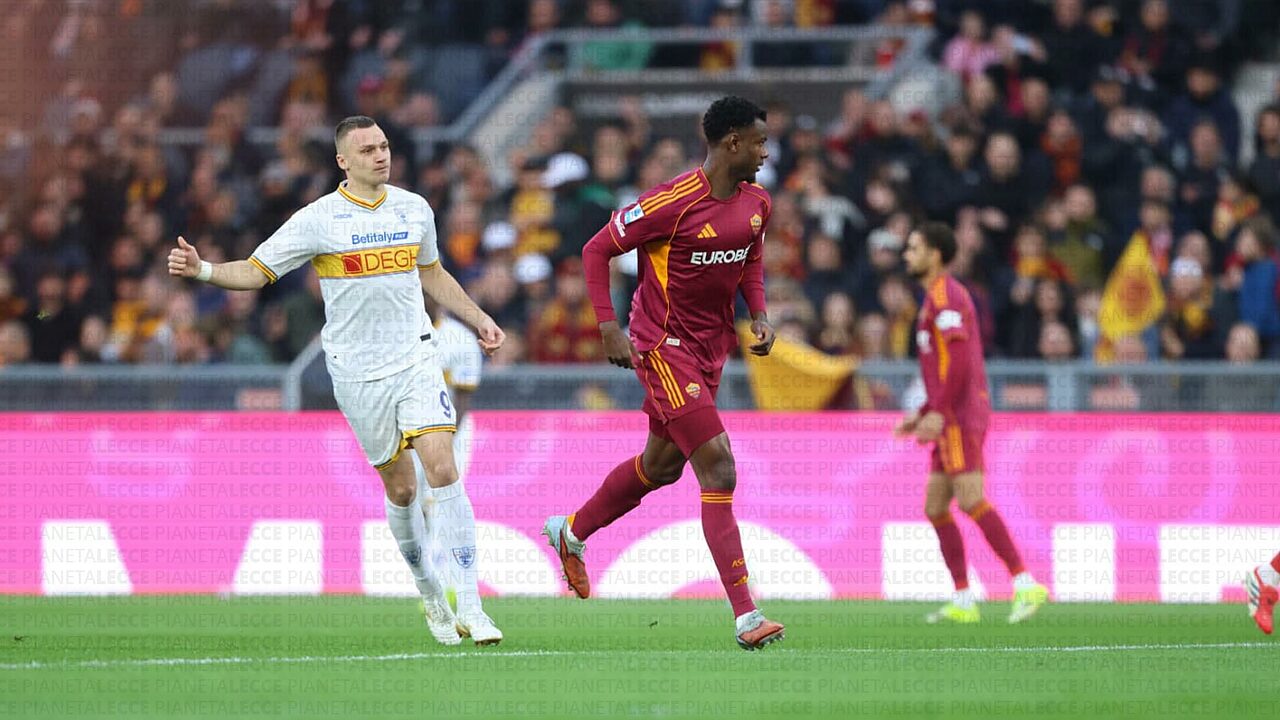 Roma-Lecce Stulic-Ndika