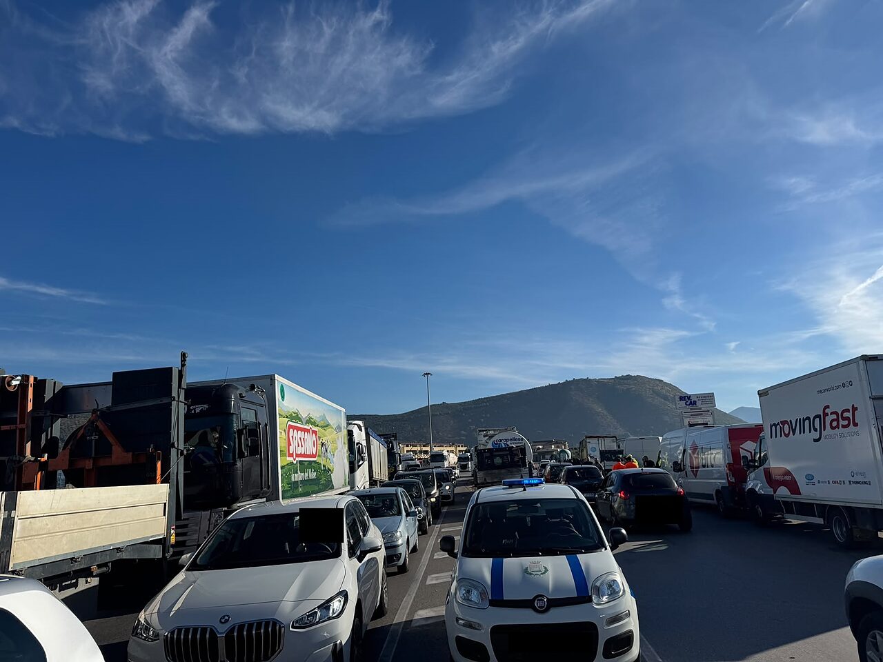 PROTESTE MADDALONI AUTOTRASPORTATORI