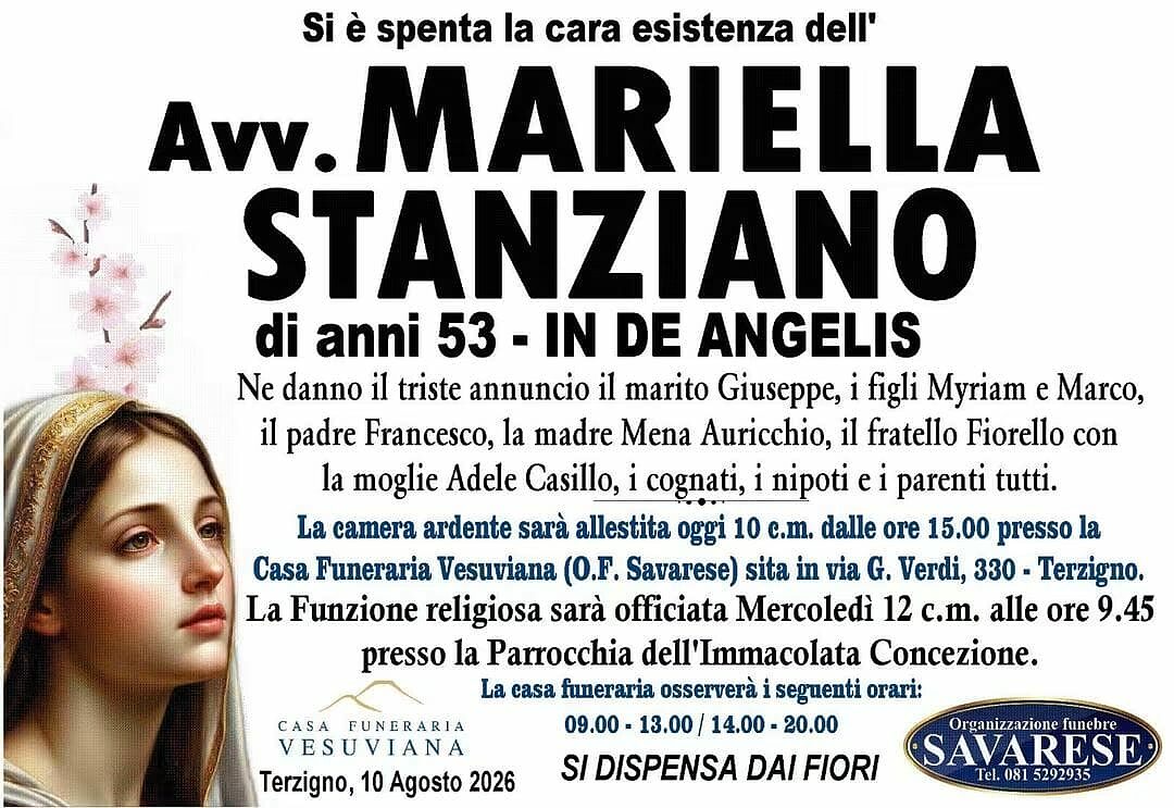 manifesto mariella stanziano