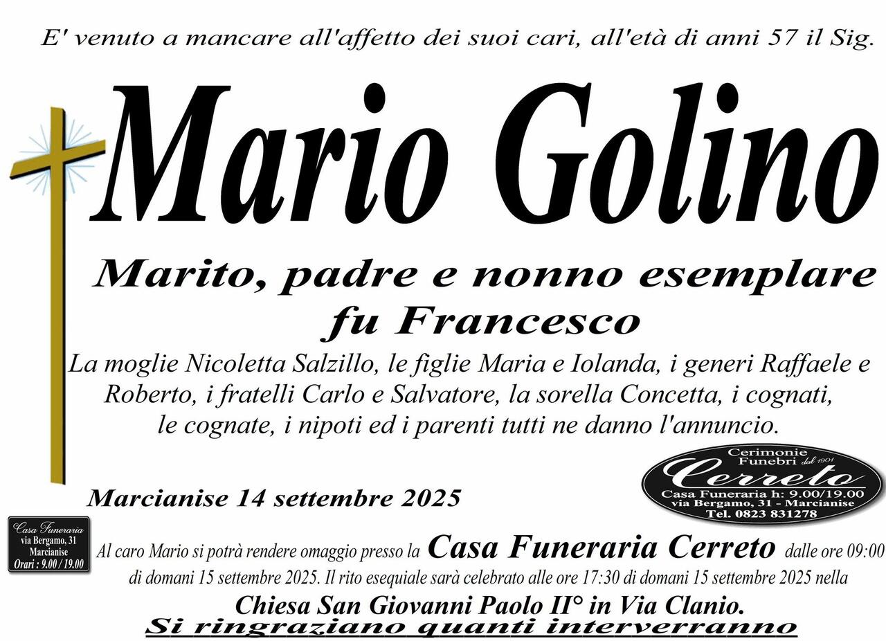 mario golino manifesto