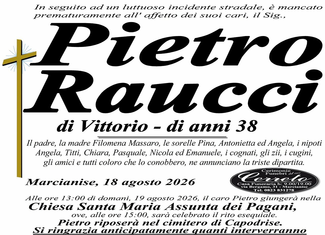 manifesto pietro raucci