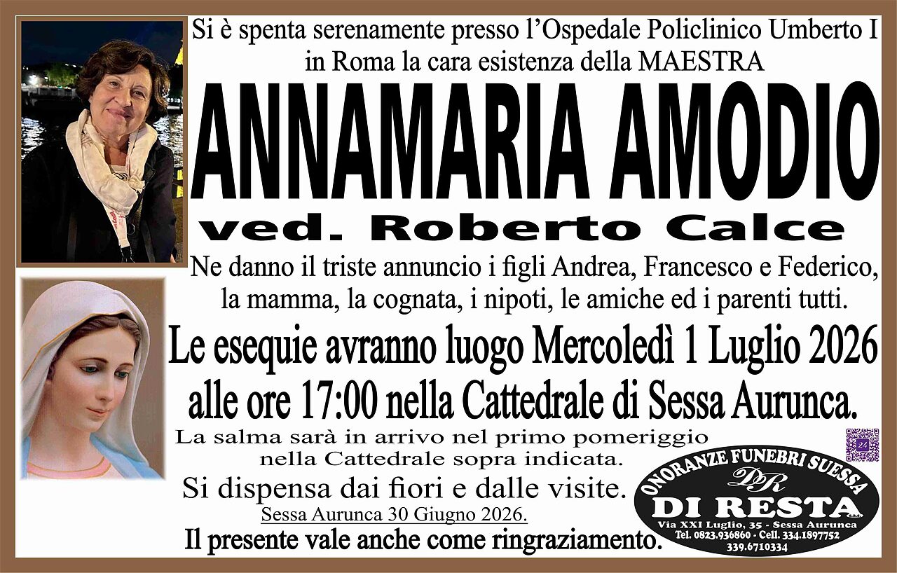 manifesto annamaria amodio