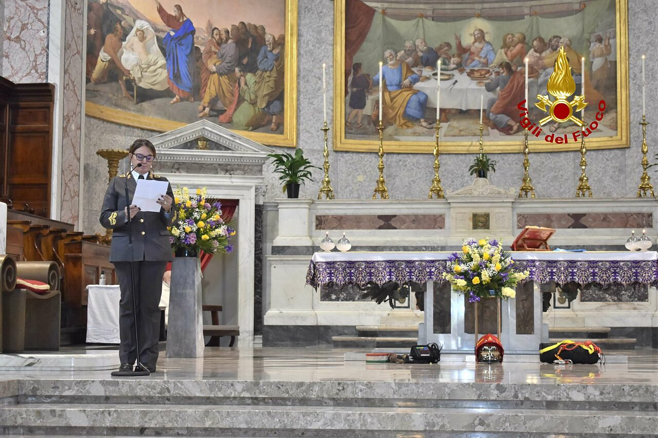 santa barbara vigili del fuoco caserta