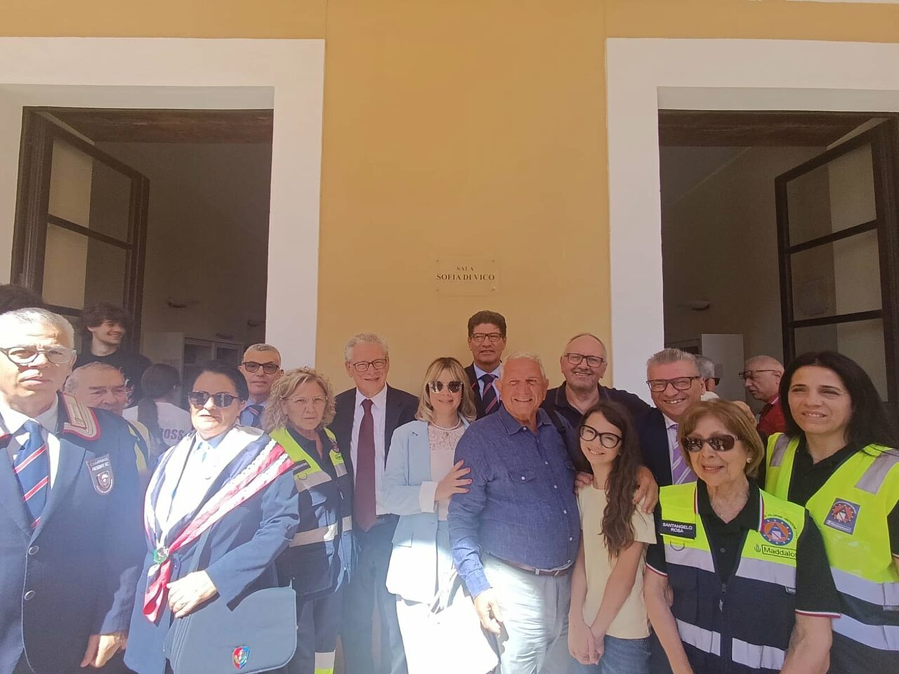 inaugurazione sala sofia di vico