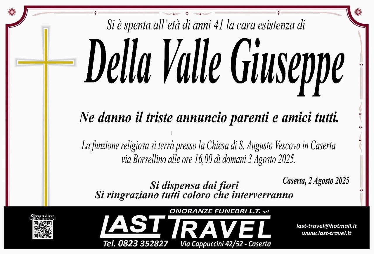 manifesto giuseppe della valle