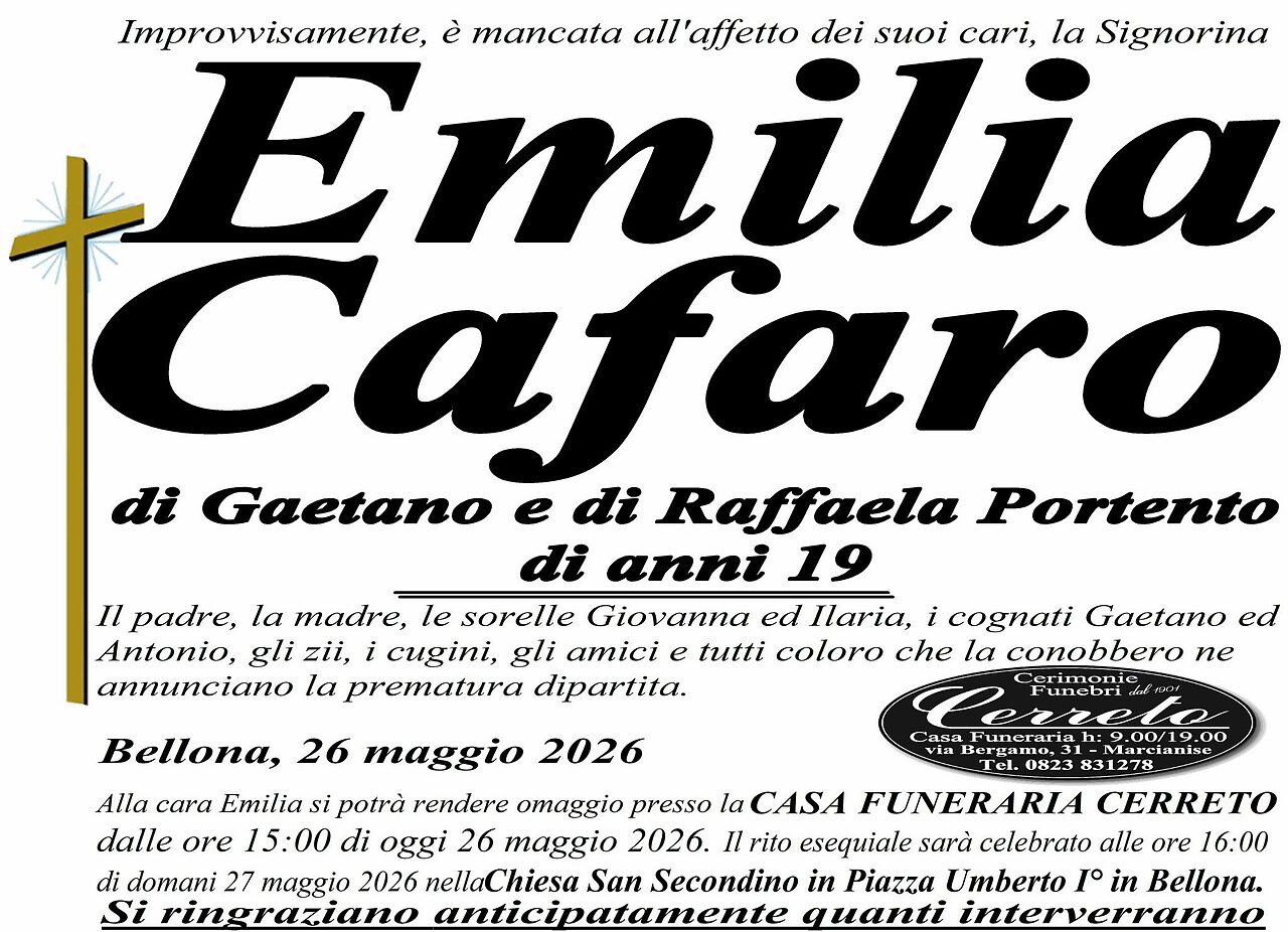 manifesto emilia cafaro